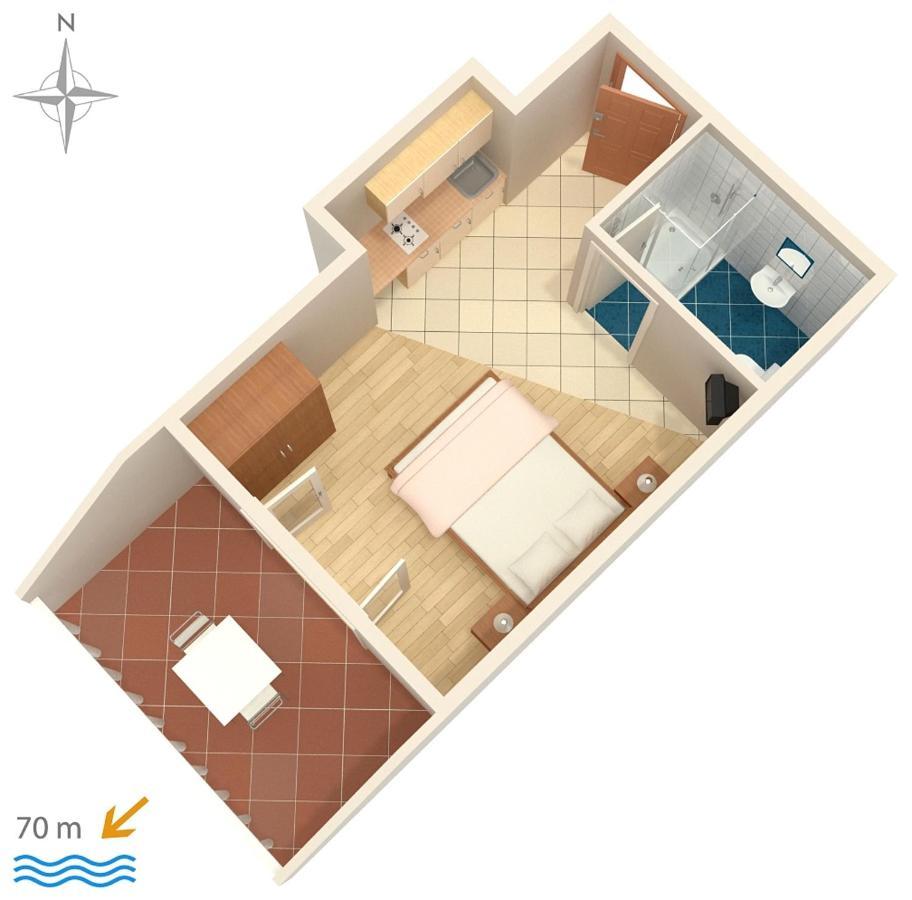 Apartments By The Sea Stara Novalja, Pag - 6469 ภายนอก รูปภาพ