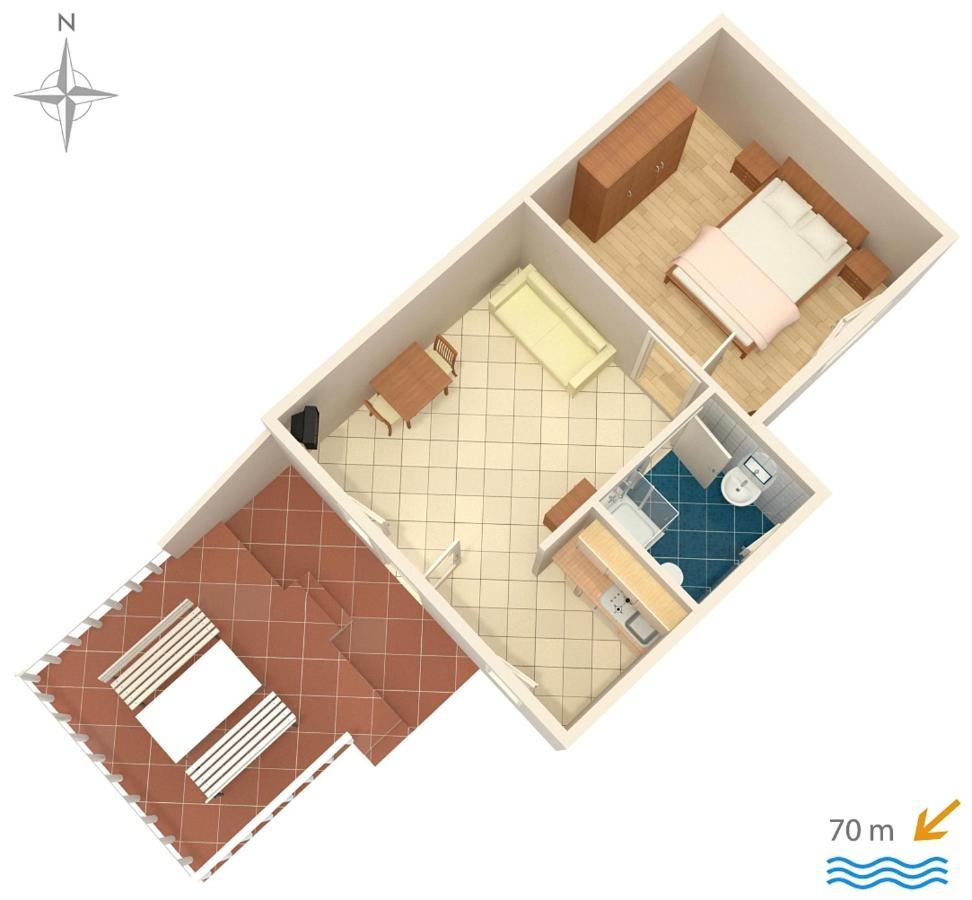 Apartments By The Sea Stara Novalja, Pag - 6469 ภายนอก รูปภาพ