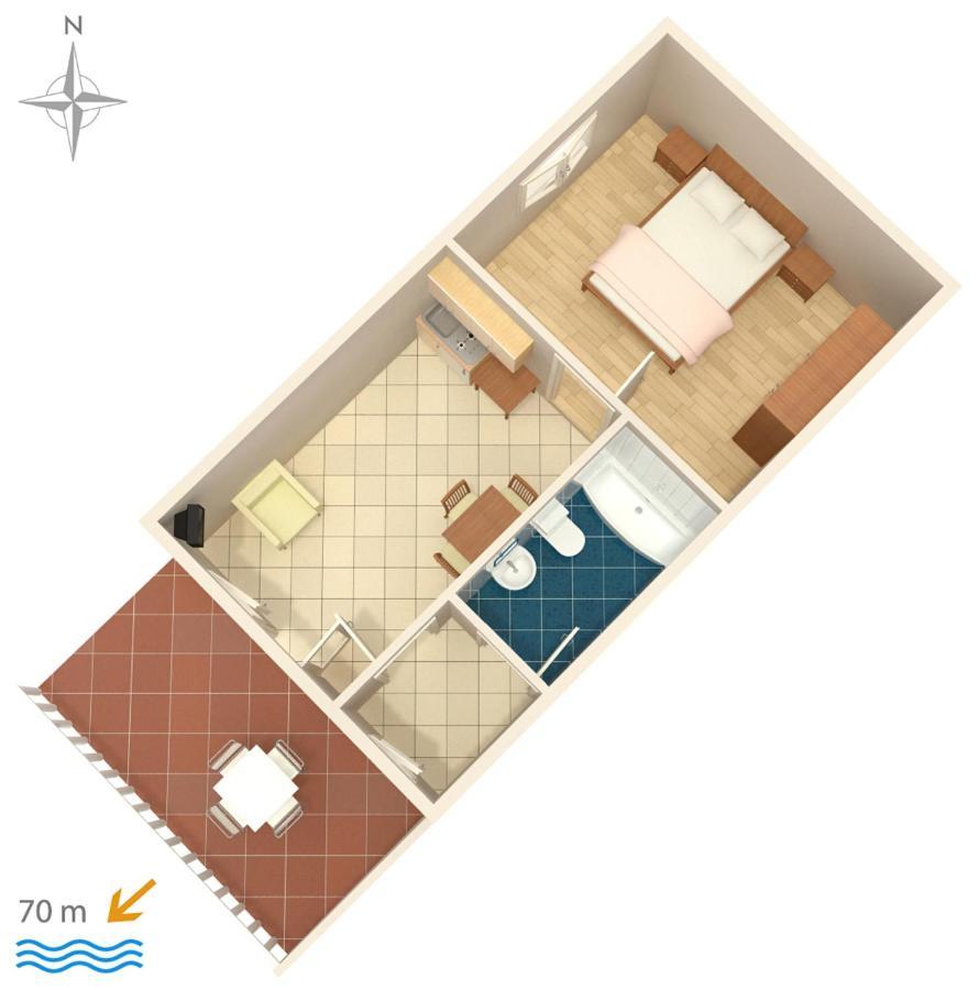 Apartments By The Sea Stara Novalja, Pag - 6469 ภายนอก รูปภาพ