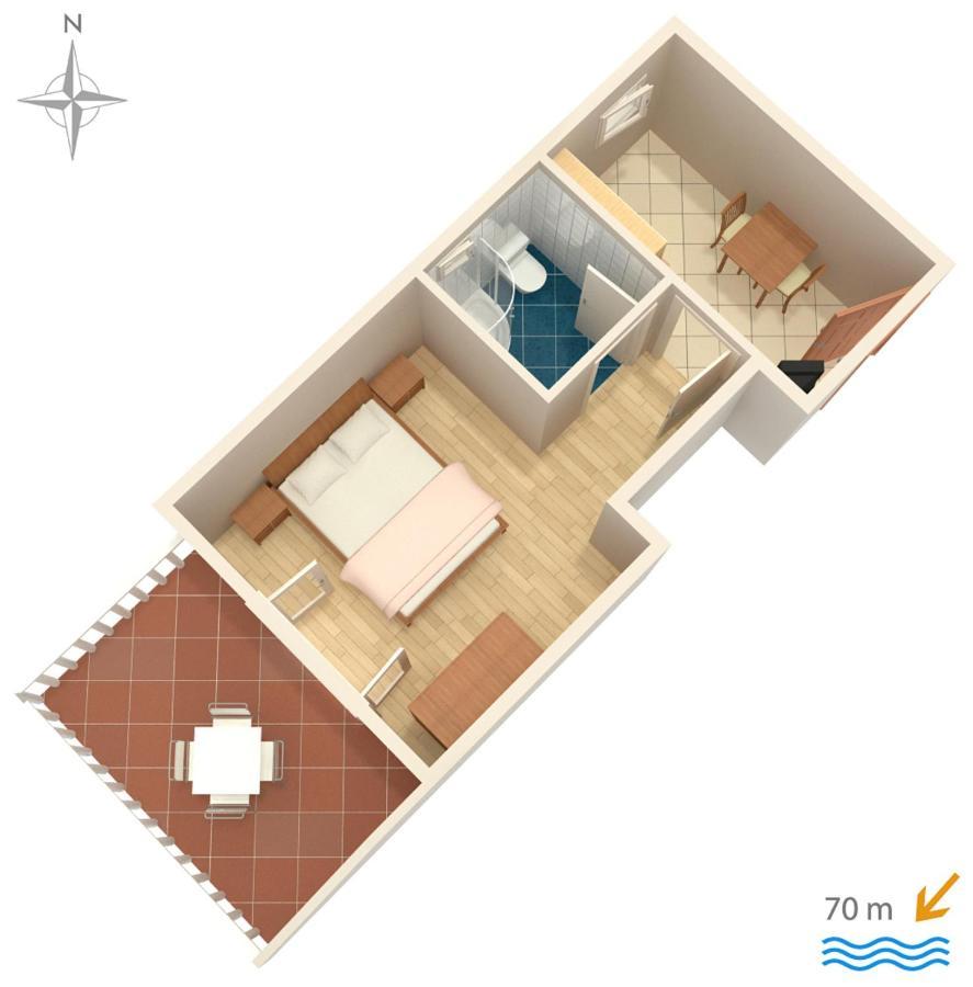 Apartments By The Sea Stara Novalja, Pag - 6469 ภายนอก รูปภาพ